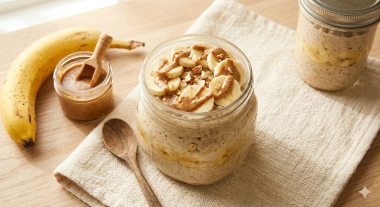 Meal Prep Banana Protein Oatmeal Jars — 32g Protein, Under $2.50