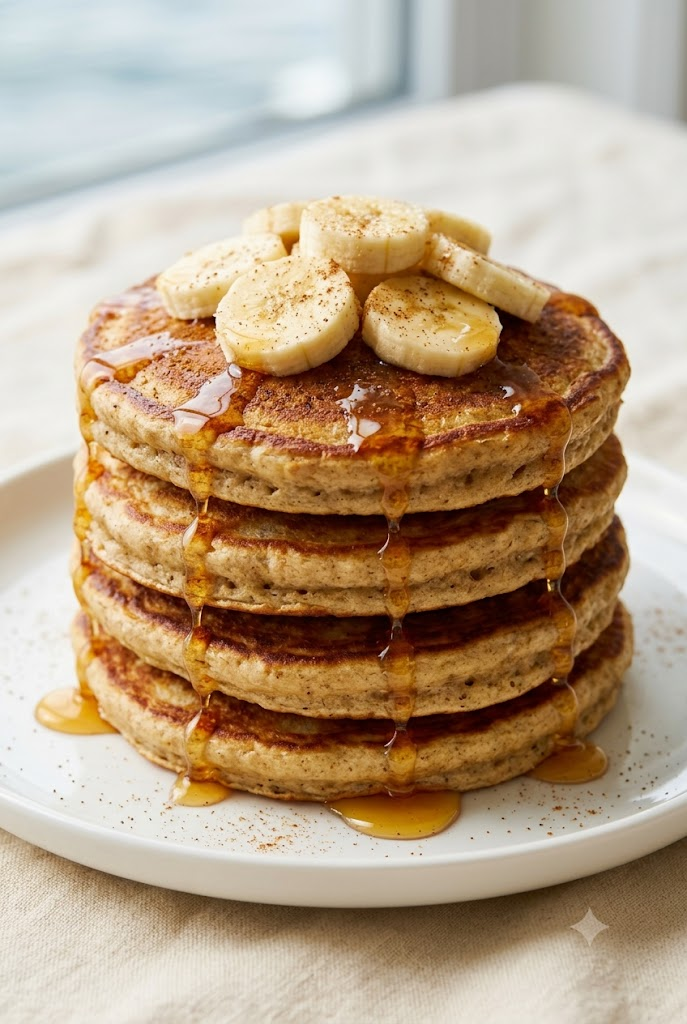 High-Protein Banana Oat Pancakes — 38g Protein, Under $3