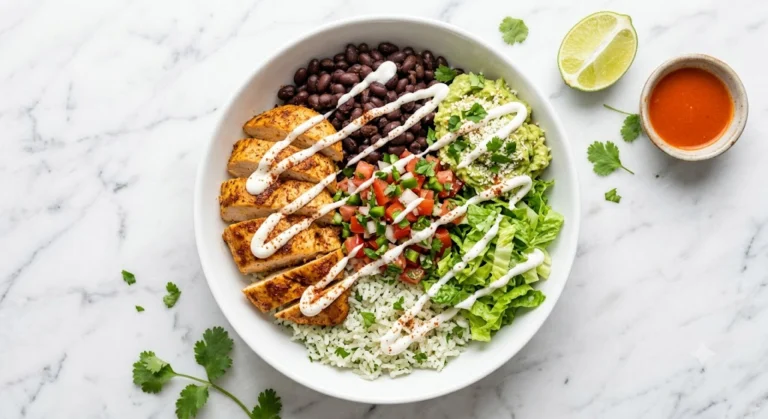 High-Protein Chicken Taco Bowl — 46g Protein, Under $4.50