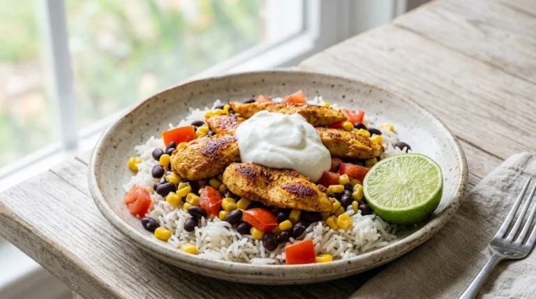 Chicken, Rice & Black Bean Power Bowl: A $3 Lunch That Doesn’t Skimp on Protein!