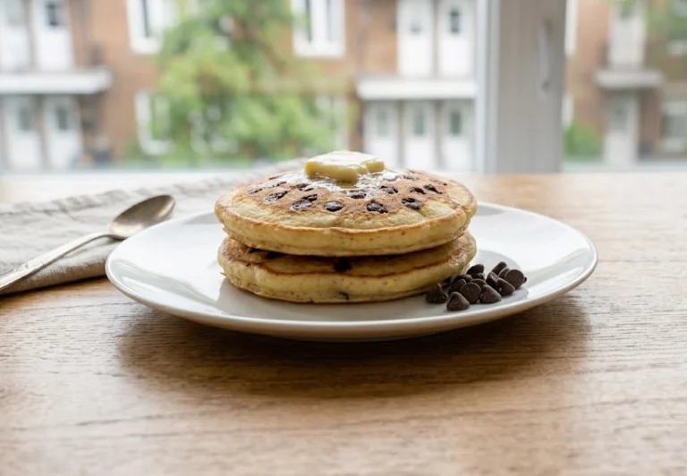 Chocolate Chip Protein Pancakes: A High-Protein Breakfast That Tastes Like Dessert