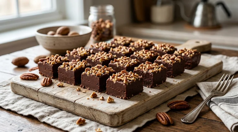 Chocolate Pecan Protein Fudge Bites: A Rich No-Bake Dessert Under $2