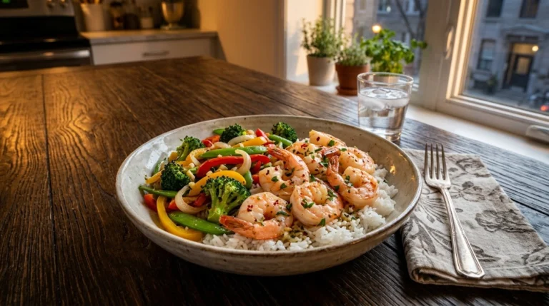 Garlic Butter Shrimp & Vegetable Stir Fry: A Restaurant-Style Dinner Under $5