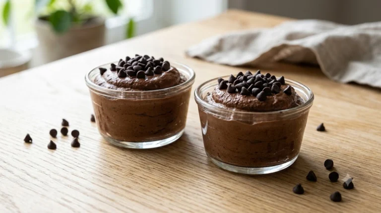 Greek Yogurt Chocolate Mousse Cups: A High-Protein Dessert Ready in 20 Minutes
