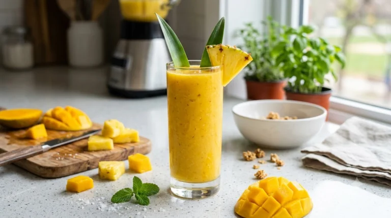 Mango Pineapple Protein Smoothie: A Tropical 28-Gram Protein Refresher