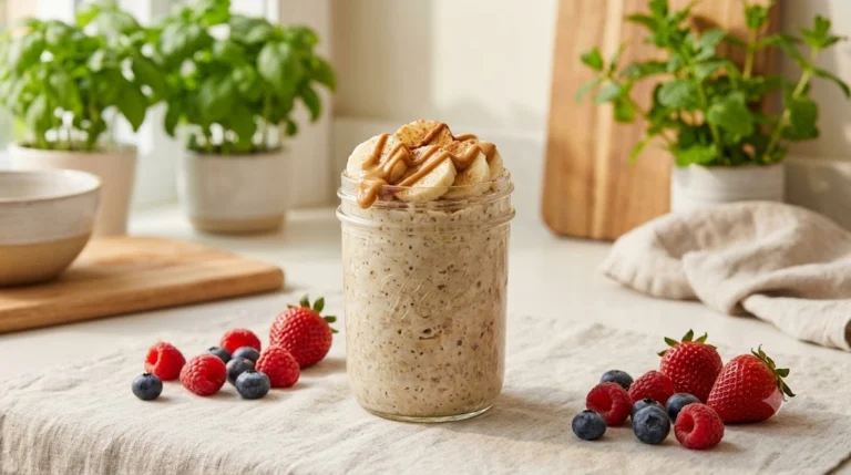 Overnight Protein Oats with Peanut Butter & Banana: A Grab-and-Go Breakfast Under $2