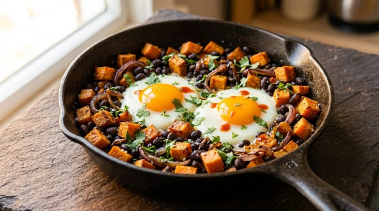 Sweet Potato & Black Bean Breakfast Hash — 28g Protein, Under $4