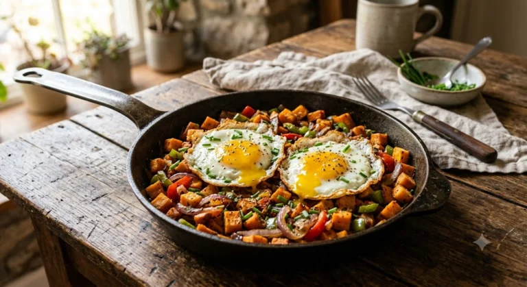 Sweet Potato & Egg Breakfast Hash: A Filling High-Protein Start Under $2