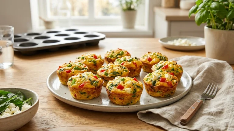 Veggie & Feta Egg Muffins: A Make-Ahead High-Protein Breakfast Under $2