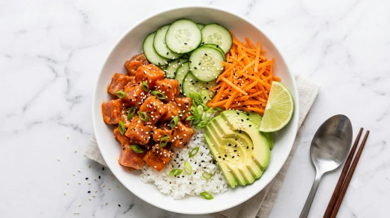 Spicy Sriracha Tuna Rice Bowl — 38g Protein, Under $3.50