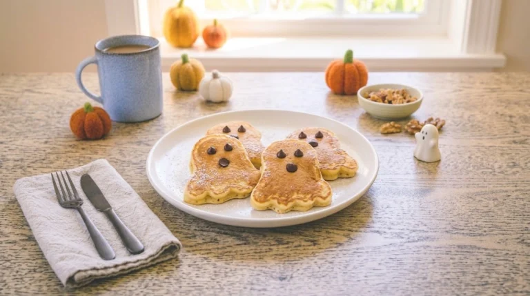 Boo-nana Ghost Protein Pancakes: A Playful High-Protein Halloween Breakfast Under $2
