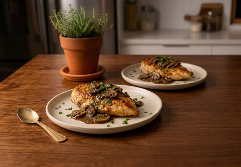 Chicken Marsala for Two: A Cozy Italian Restaurant Dinner Under $10
