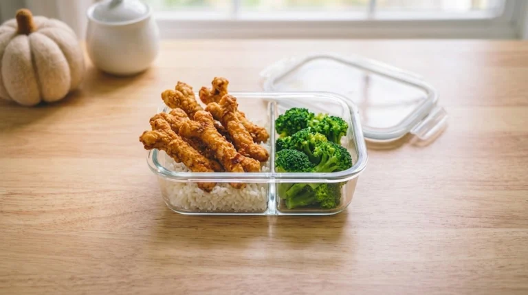 High-Protein Skeleton Bones Chicken Tender & Rice Meal Prep Bowl: 38 Grams of Protein Under $4