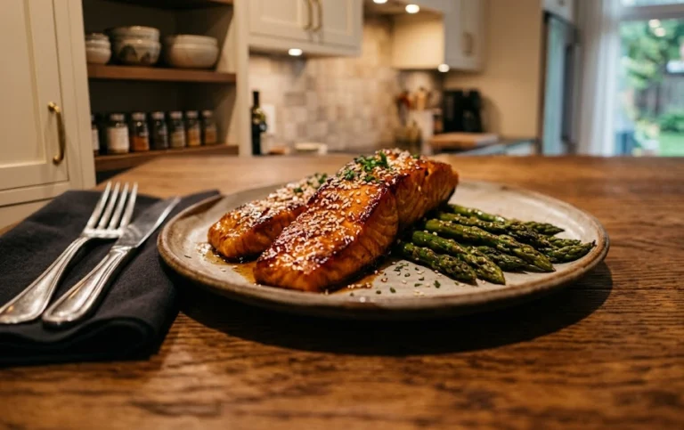 Honey Garlic Salmon for Two: A Glossy Restaurant-Style Dinner Under $10
