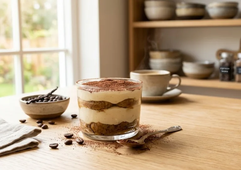 No-Bake Protein Tiramisu Cups: An Elegant High-Protein Dessert Under $2.50
