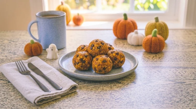 No-Bake Pumpkin Protein Energy Balls: A Cozy High-Protein Halloween Snack Under $2