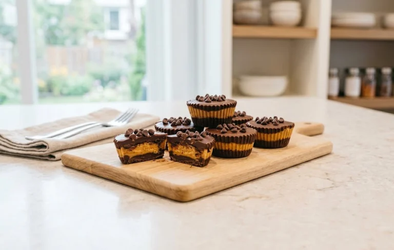 Protein Chocolate Peanut Butter Cups: A No-Bake High-Protein Snack Under $2