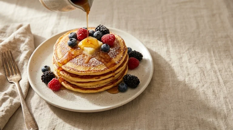 Cottage Cheese Protein Pancakes