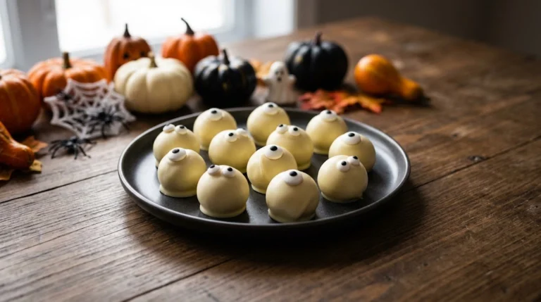 No-Bake Candy Eyeball Protein Truffles: A Spooky High-Protein Halloween Snack Under $2