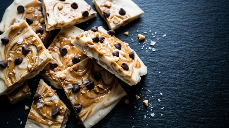 Peanut Butter Protein Yogurt Bark